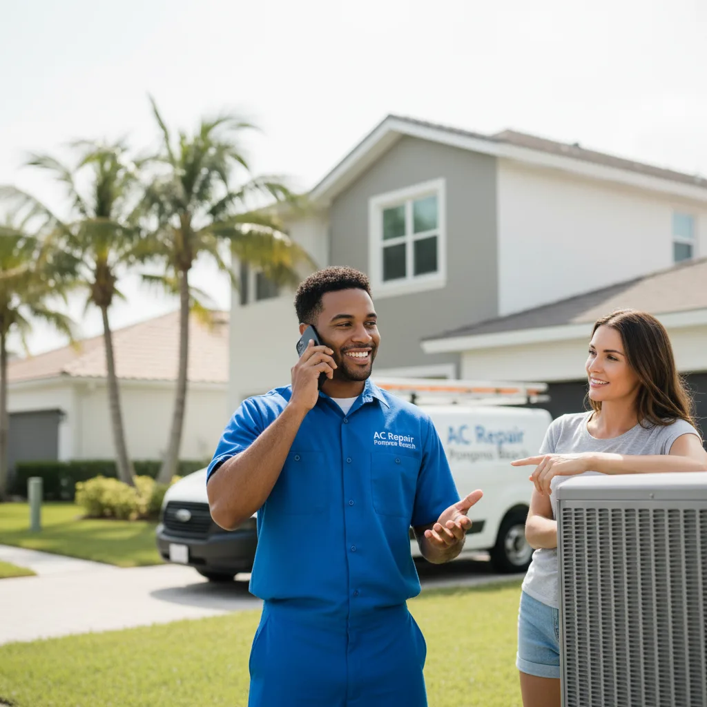 AC Repair Pompano Beach customer support in North Ridgeville